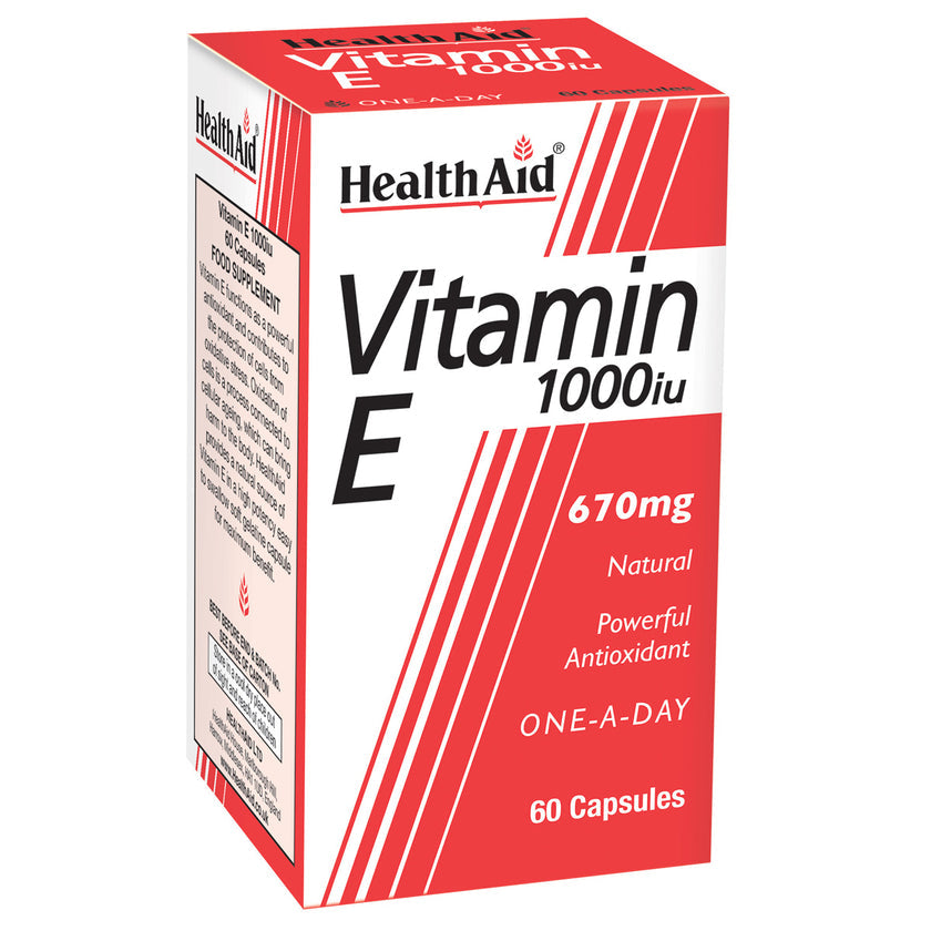 HealthAid Vitamin E 1000iu Capsules 4
