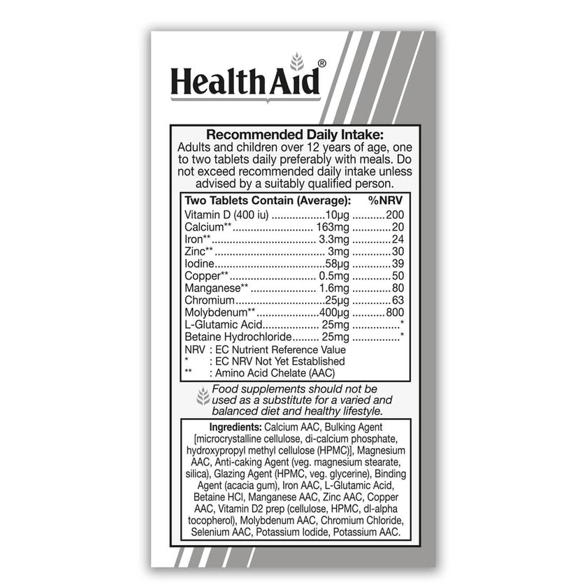 HealthAid Multiminerals - Prolonged Release Tablets 3