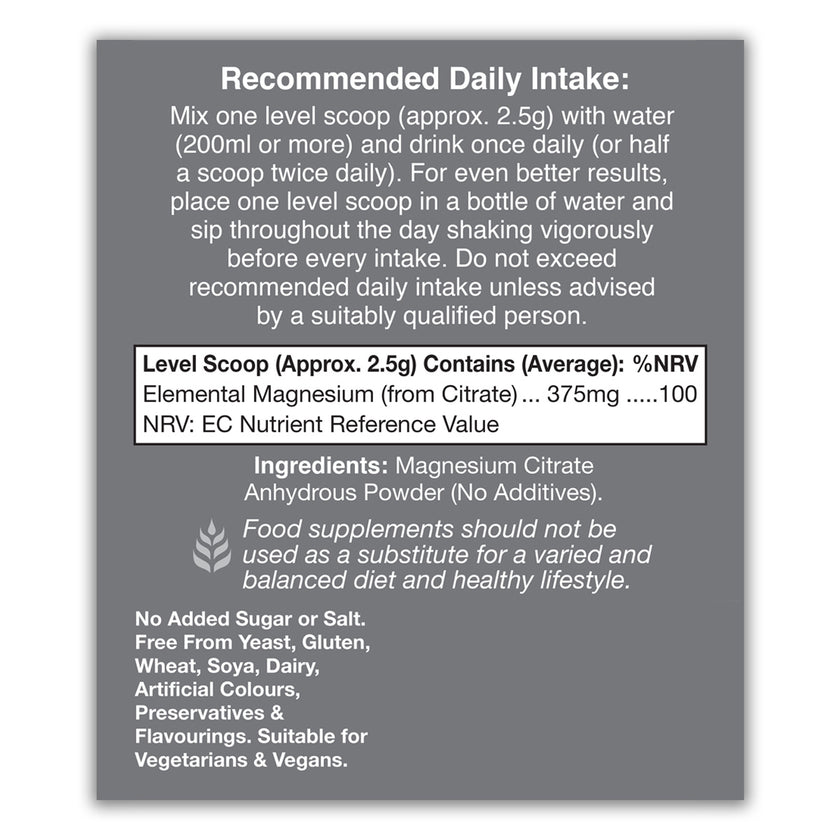 HealthAid Magnesium Citrate Powder 3