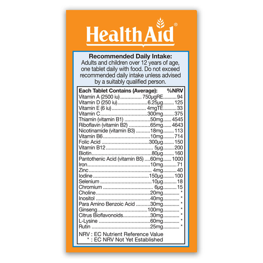 HealthAid Mega-Multi's Tablets 3