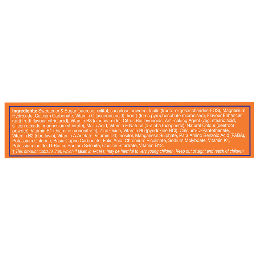 HealthAid Junior-vit® - Chewable (Tutti-fruity Flavour) Tablets 3