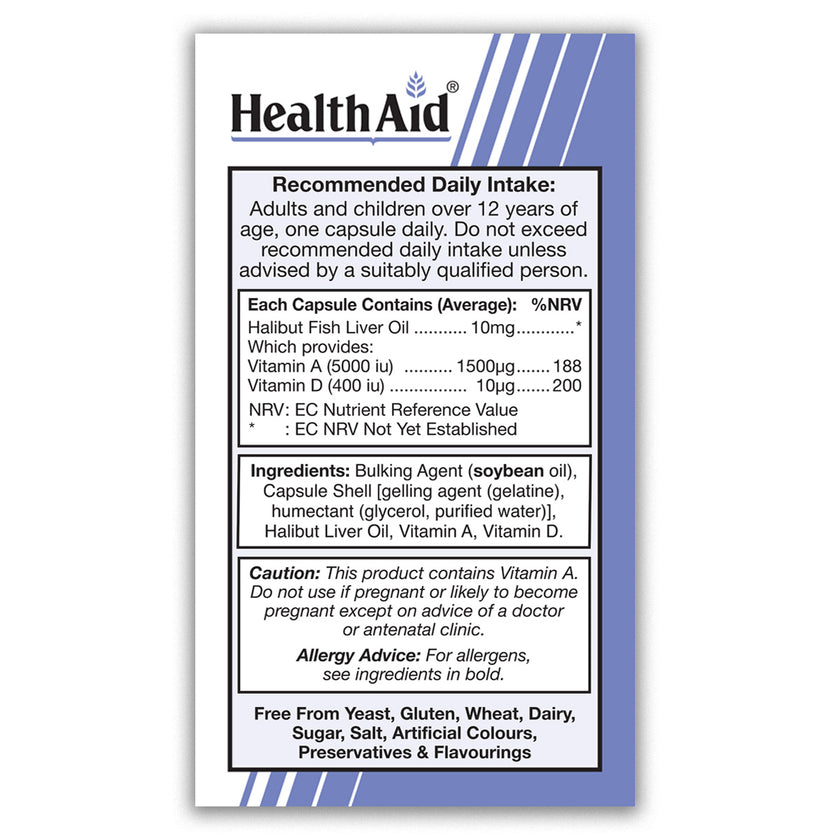 HealthAid Halibut Liver Oil Capsule 3