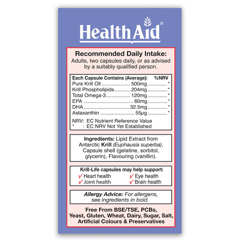 HealthAid Krill-Life Capsules 3