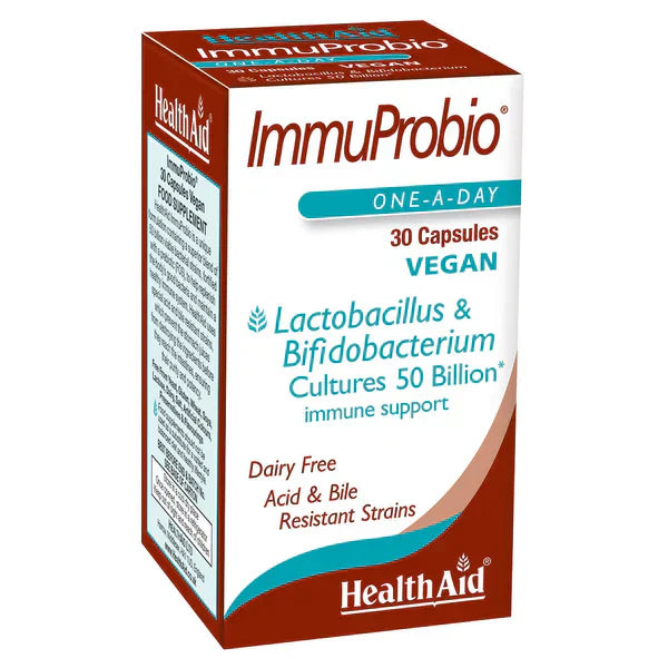 HealthAid ImmuProbio (50 billion) 30's Vegicaps