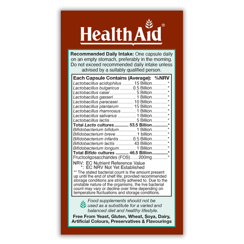 HealthAid UltraProbio - 30 Delayed Release Capsules 3