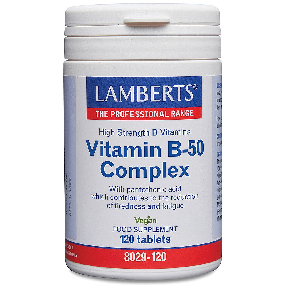 Lamberts Vitamin B-50 Complex Tablets