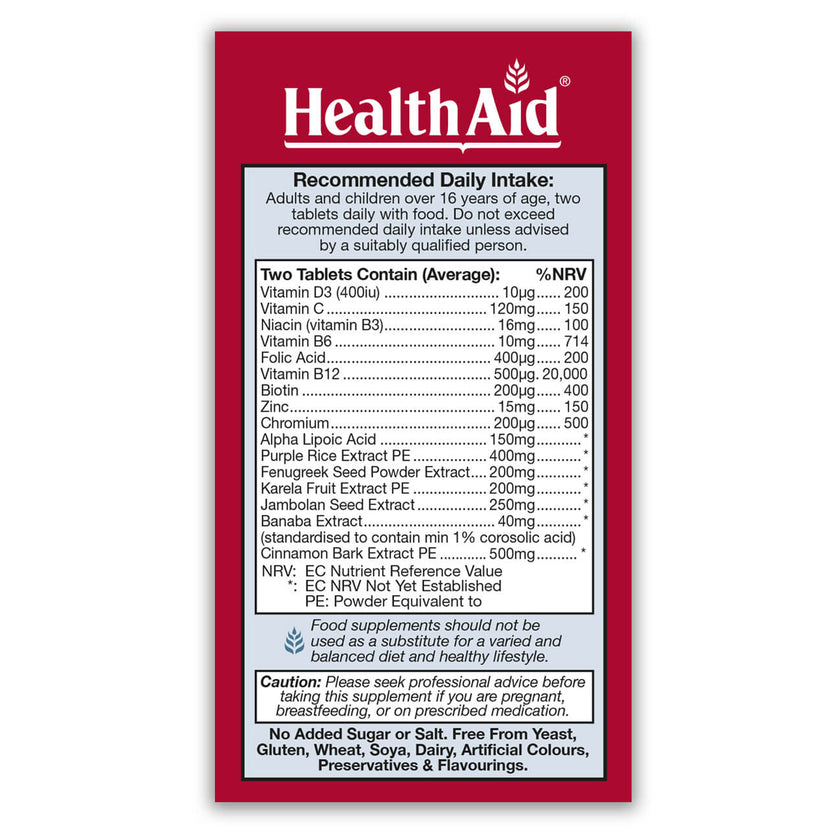 HealthAid GlucoBate Tablets 3