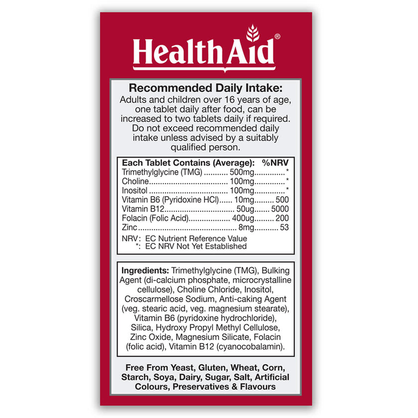 HealthAid Homocysteine Tablets 3