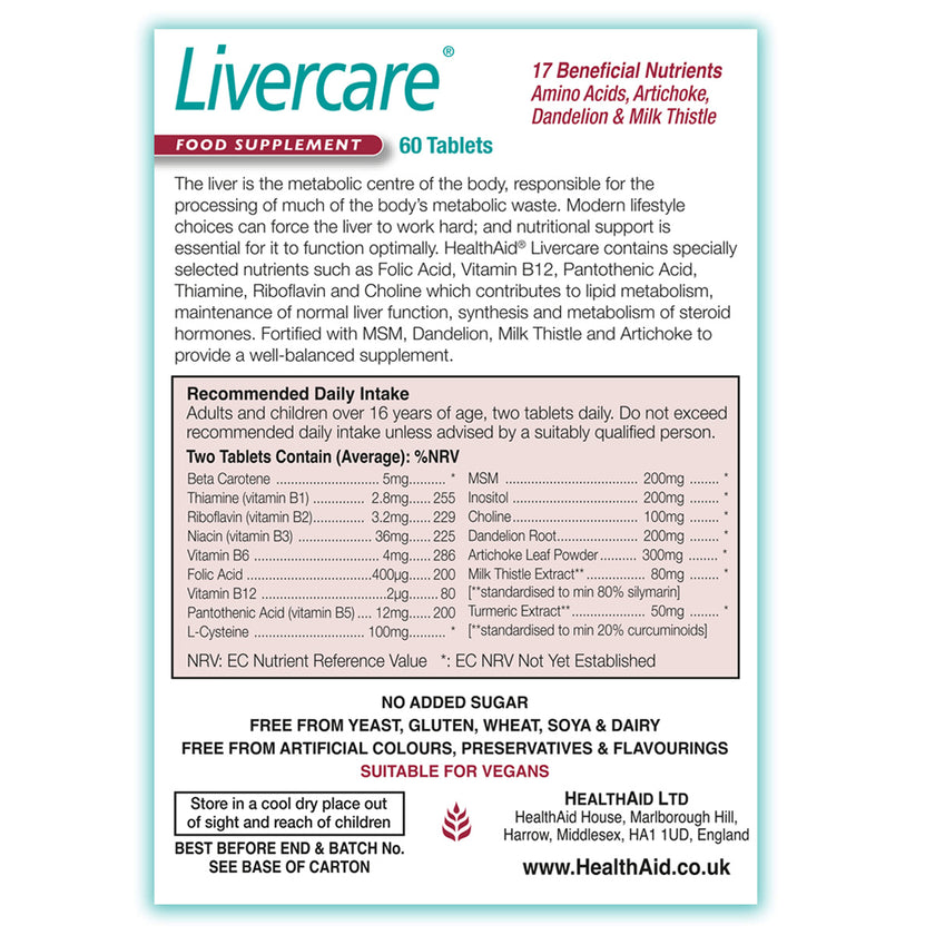 HealthAid Livercare® Tablets 3
