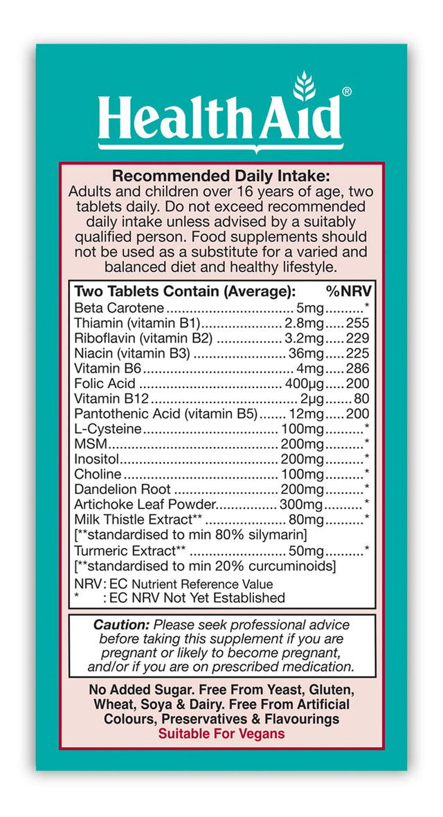 HealthAid Milk Thistle Complex 60's Tablets 3