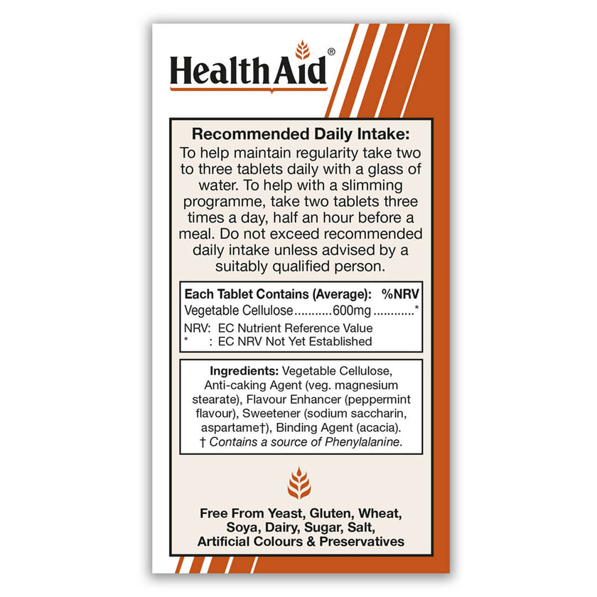 HealthAid Fibre Aid 600mg Tablets 3