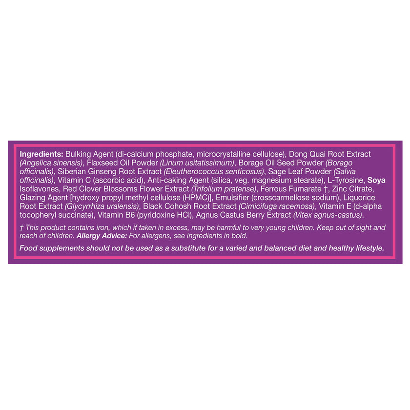 HealthAid Menovital (Dong Quai, Sage, Black Cohosh++) - Blister Pack 3