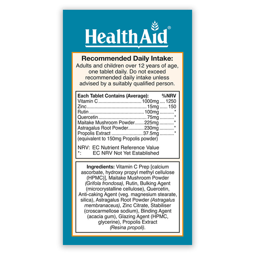 HealthAid Wintervits® (Vitamin C, Zinc, Propolis, Maitake ++) 3