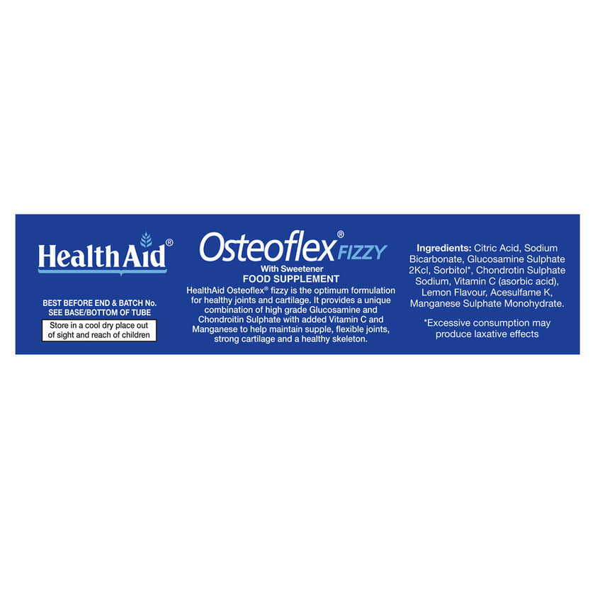 HealthAid OsteoFlex® Fizz Effervescent Tablets 3