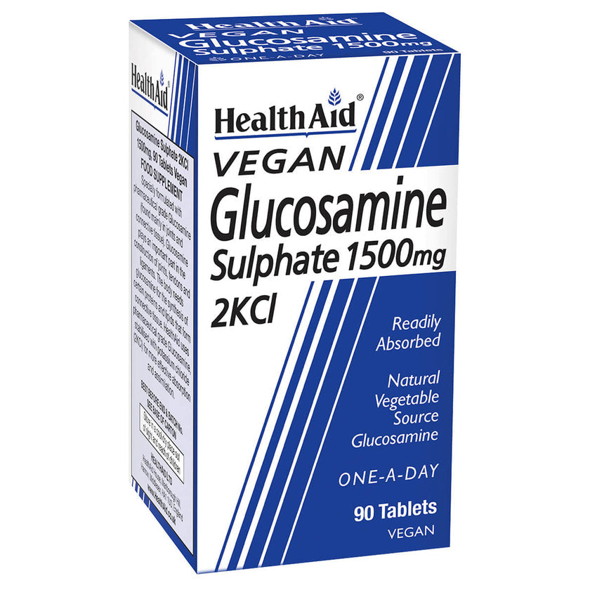 HealthAid Glucosamine Sulphate 1500mg 2KCl Tablets 4