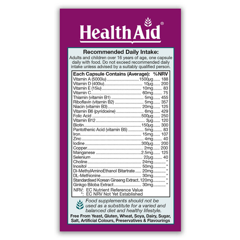 HealthAid MultiMax for Men Capsules 3