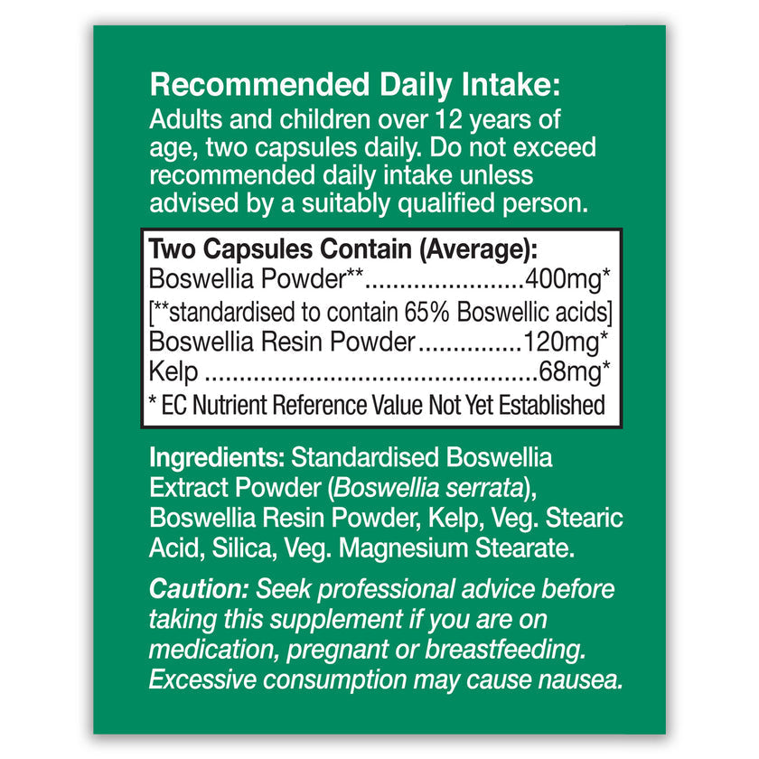 HealthAid Boswellia 520mg Capsules 3