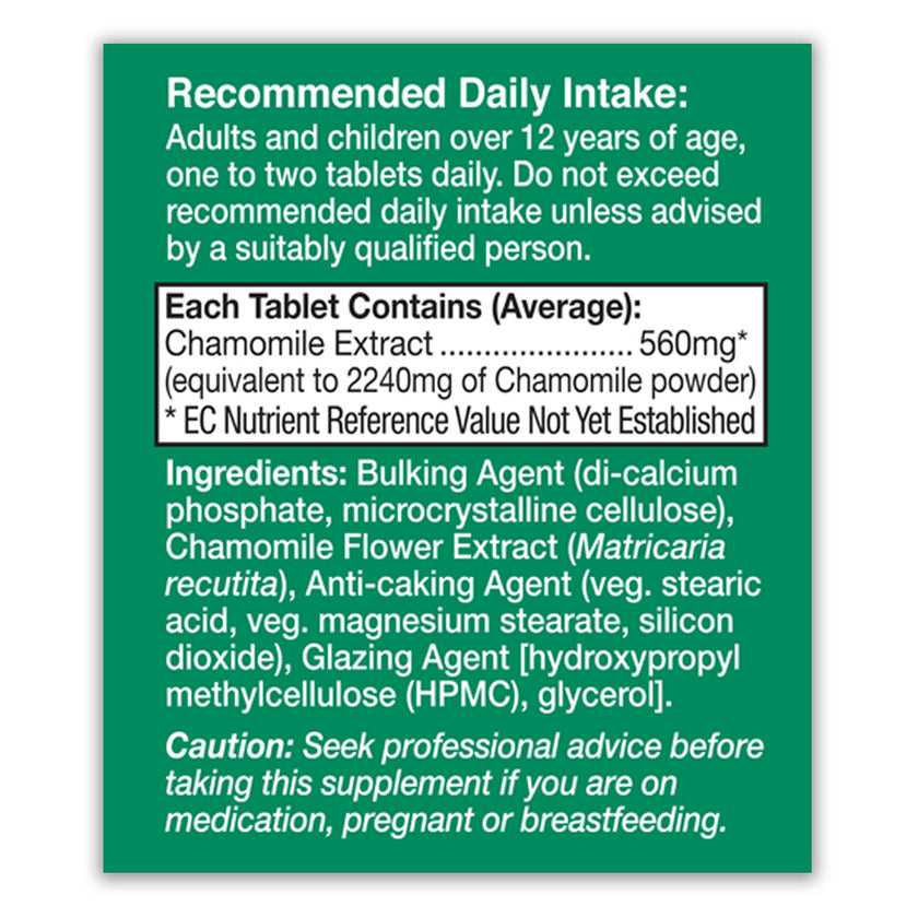 HealthAid Chamomile 2240mg Tablets 3