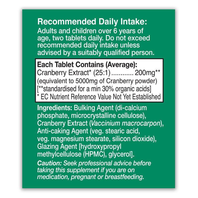 HealthAid Cranberry 5000mg Tablets 3