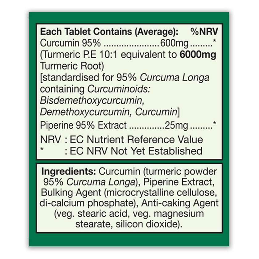 HealthAid Curcumin 3 600mg 30's Tablets 3