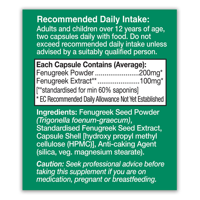 HealthAid Fenugreek 300mg Capsules 3