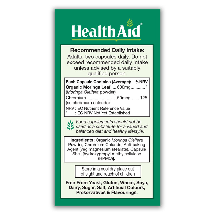 HealthAid Moringa Leaf Capsules 3