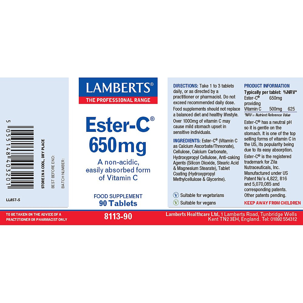 Lamberts Ester-C®650mg 3