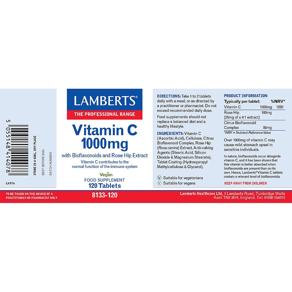 Lamberts Vitamin C 1000mg 3