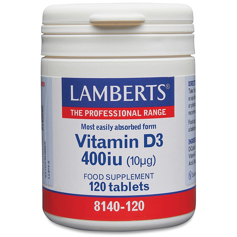 Lamberts Vitamin D 400iu (10µg)