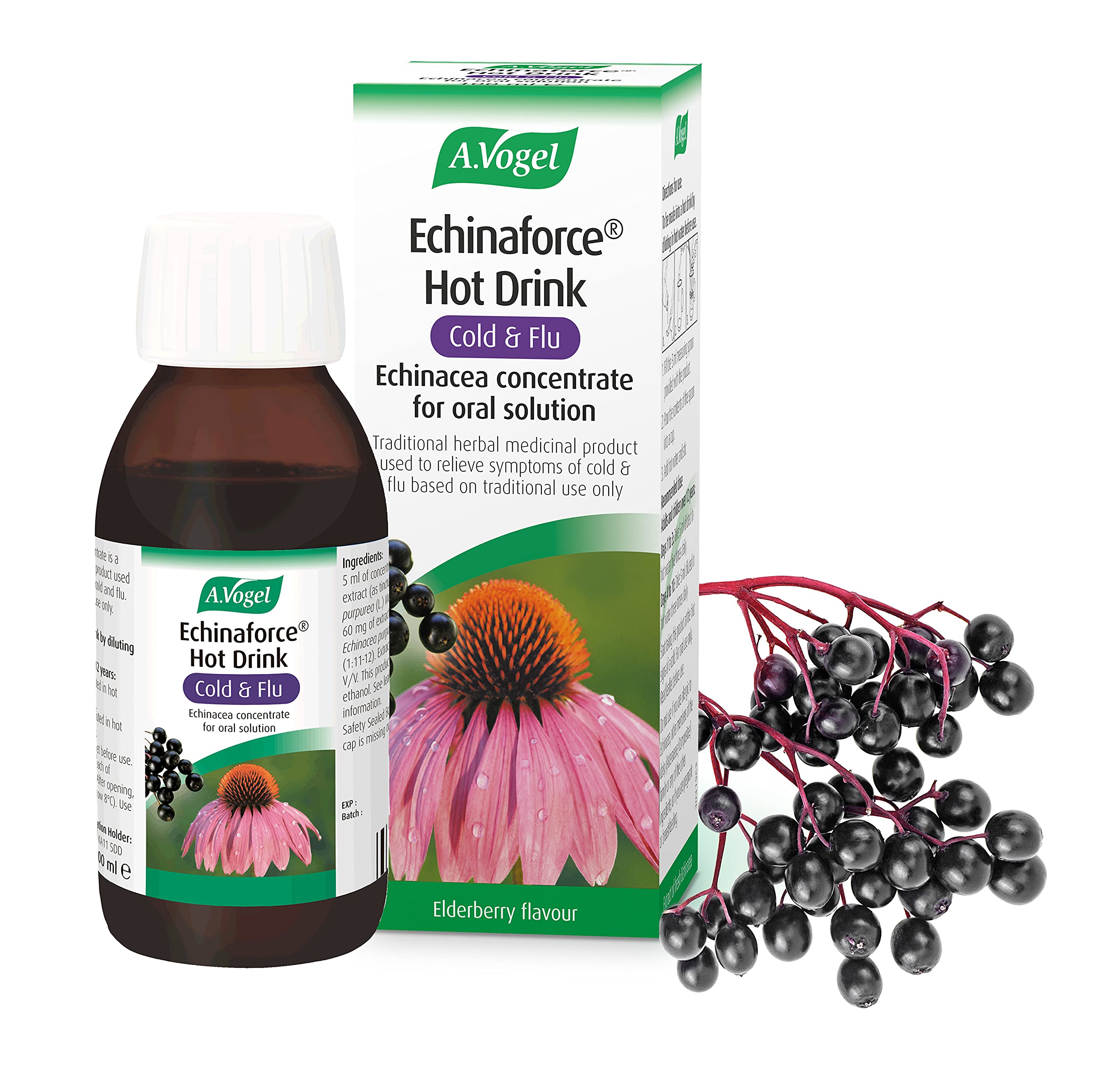 A.Vogel Echinaforce Hot Drink Cold & Flu 100ml