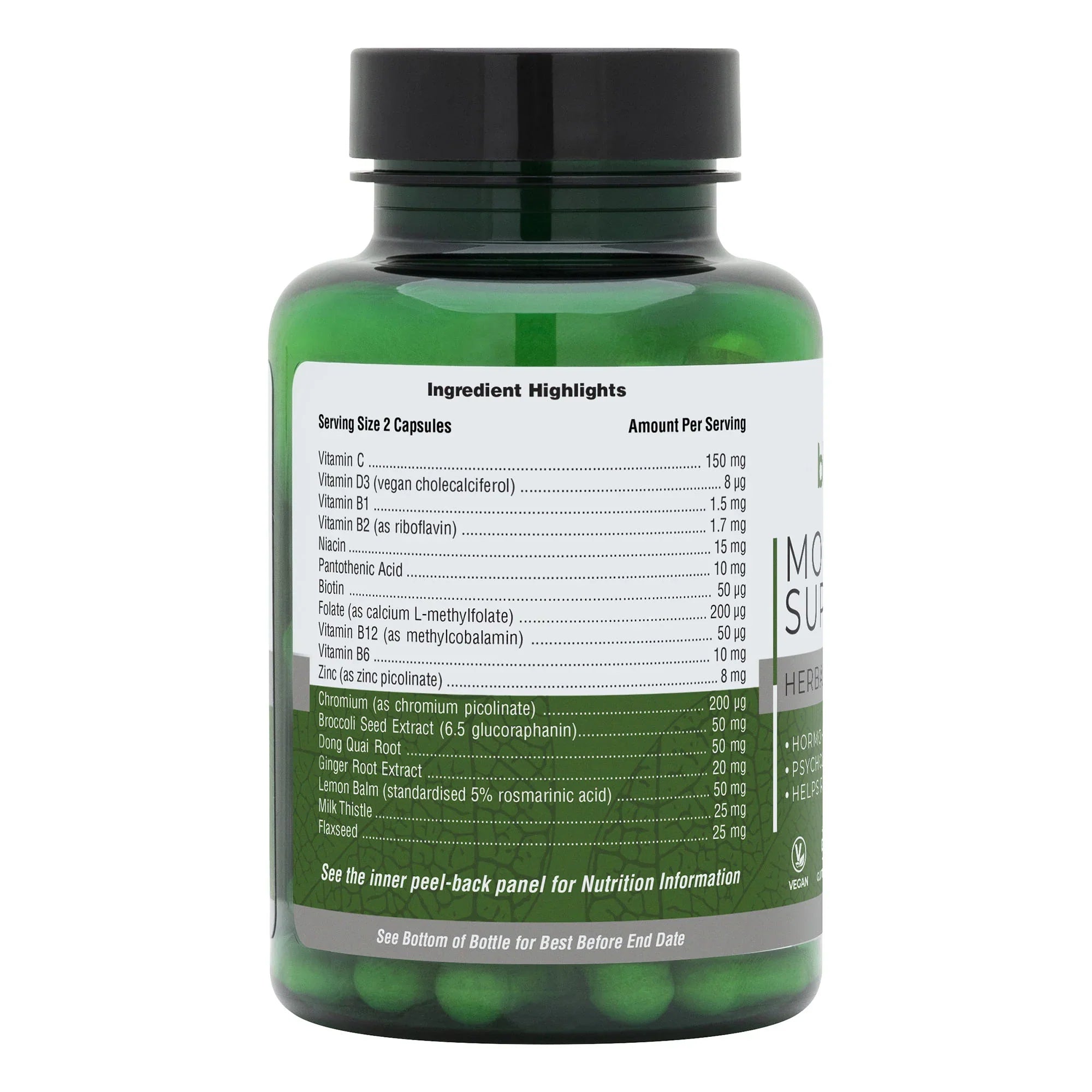 NaturesPlus BioAdvanced Monthly Support 60 Capsules image 1