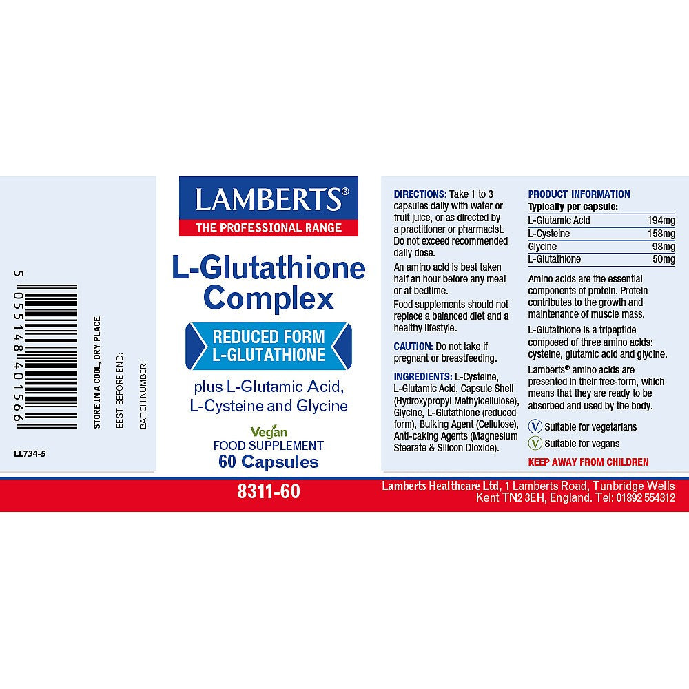 Lamberts L-Glutathione Complex 3