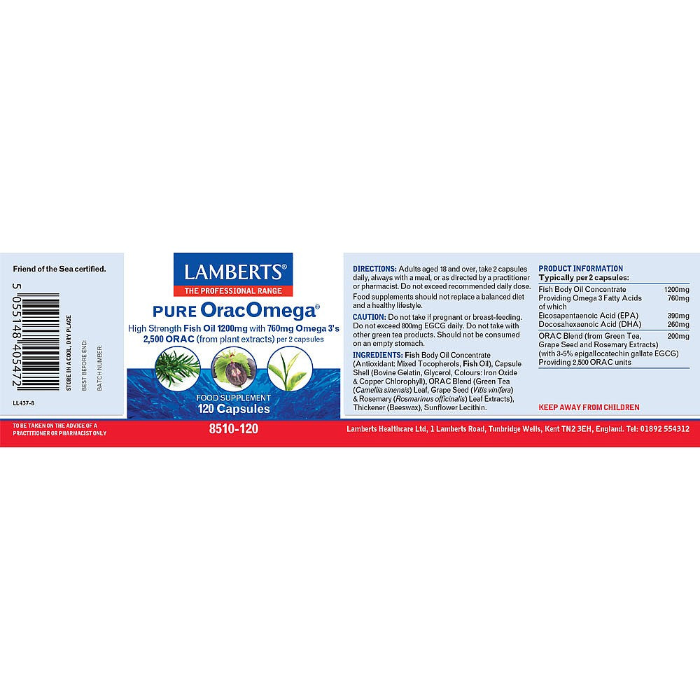 Lamberts OracOmega® 120 capsules 3