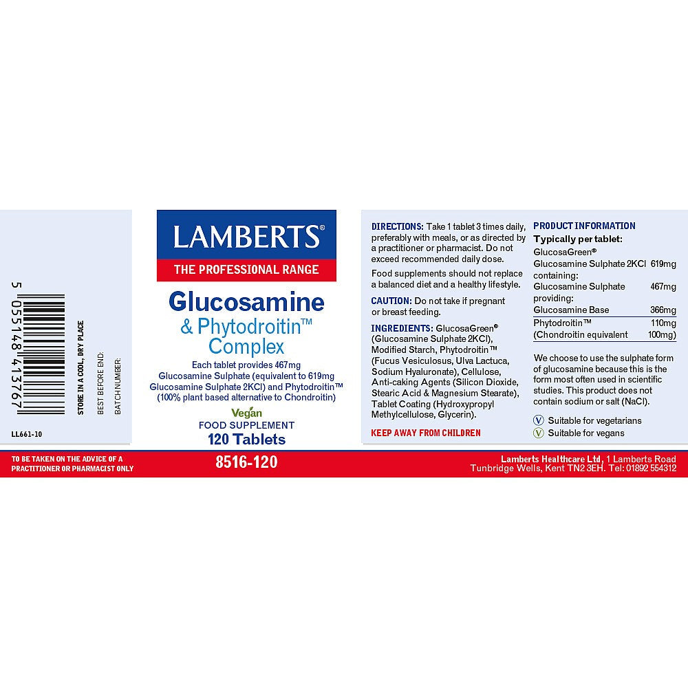 Lamberts Glucosamine & Phytodroitin™ Complex 3