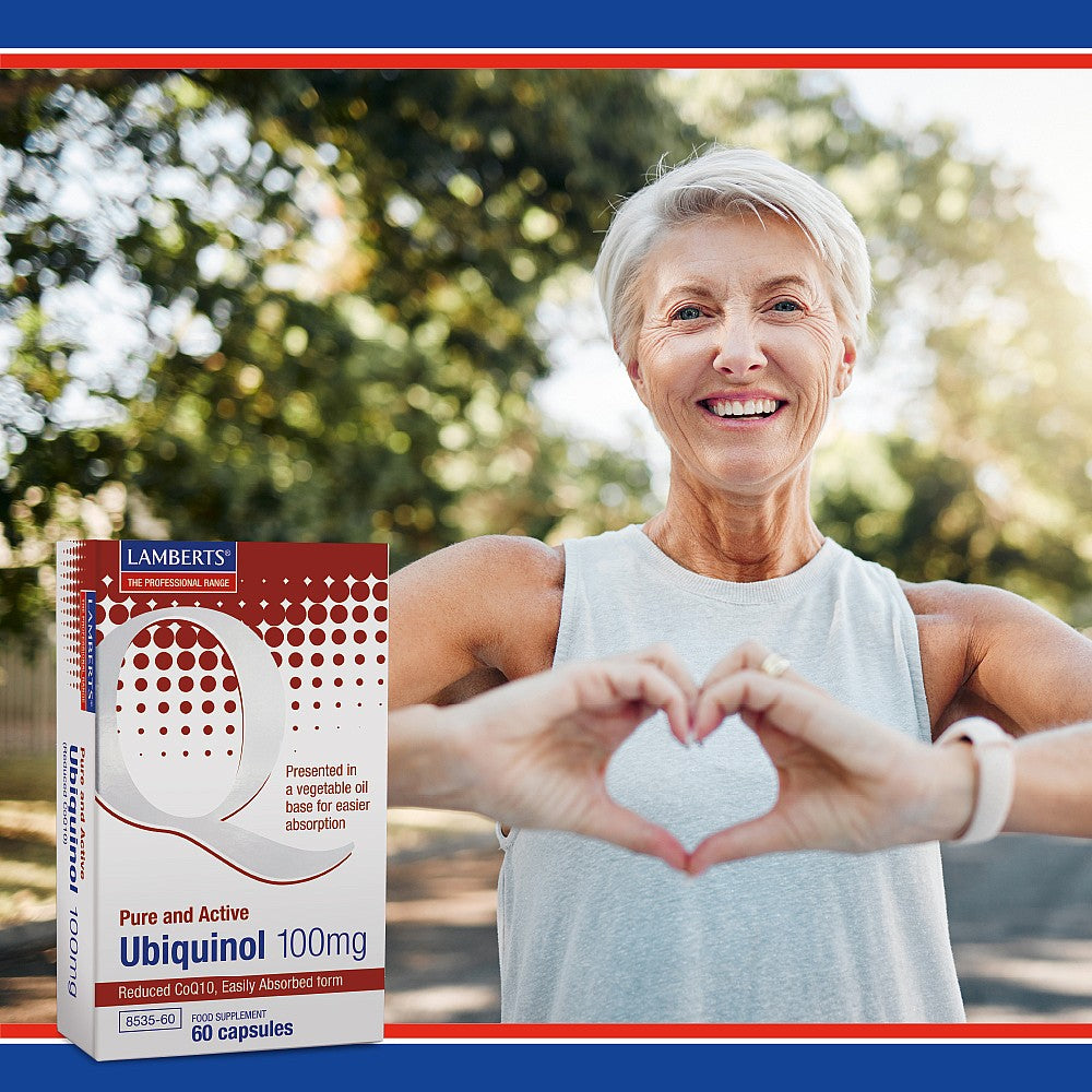 Lamberts Ubiquinol 100mg 60 capsules