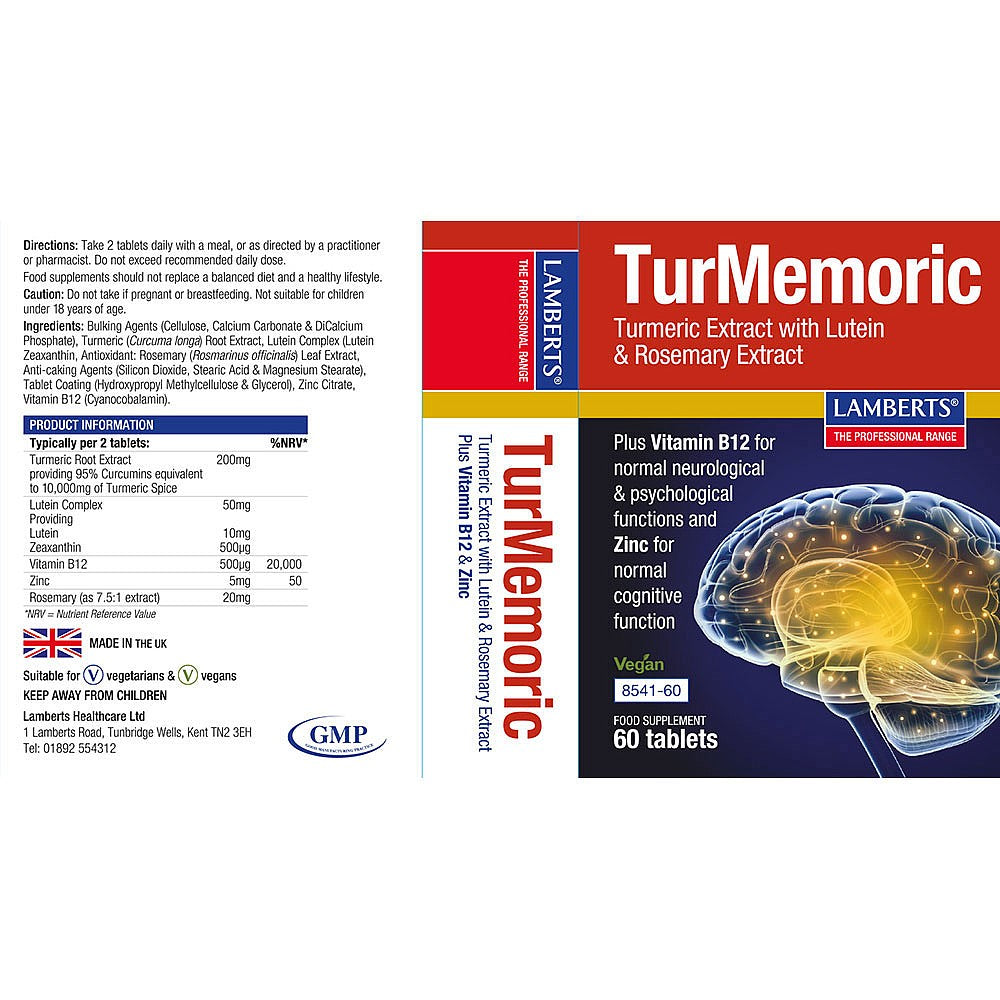 Lamberts TurMemoric 60 tablets 3