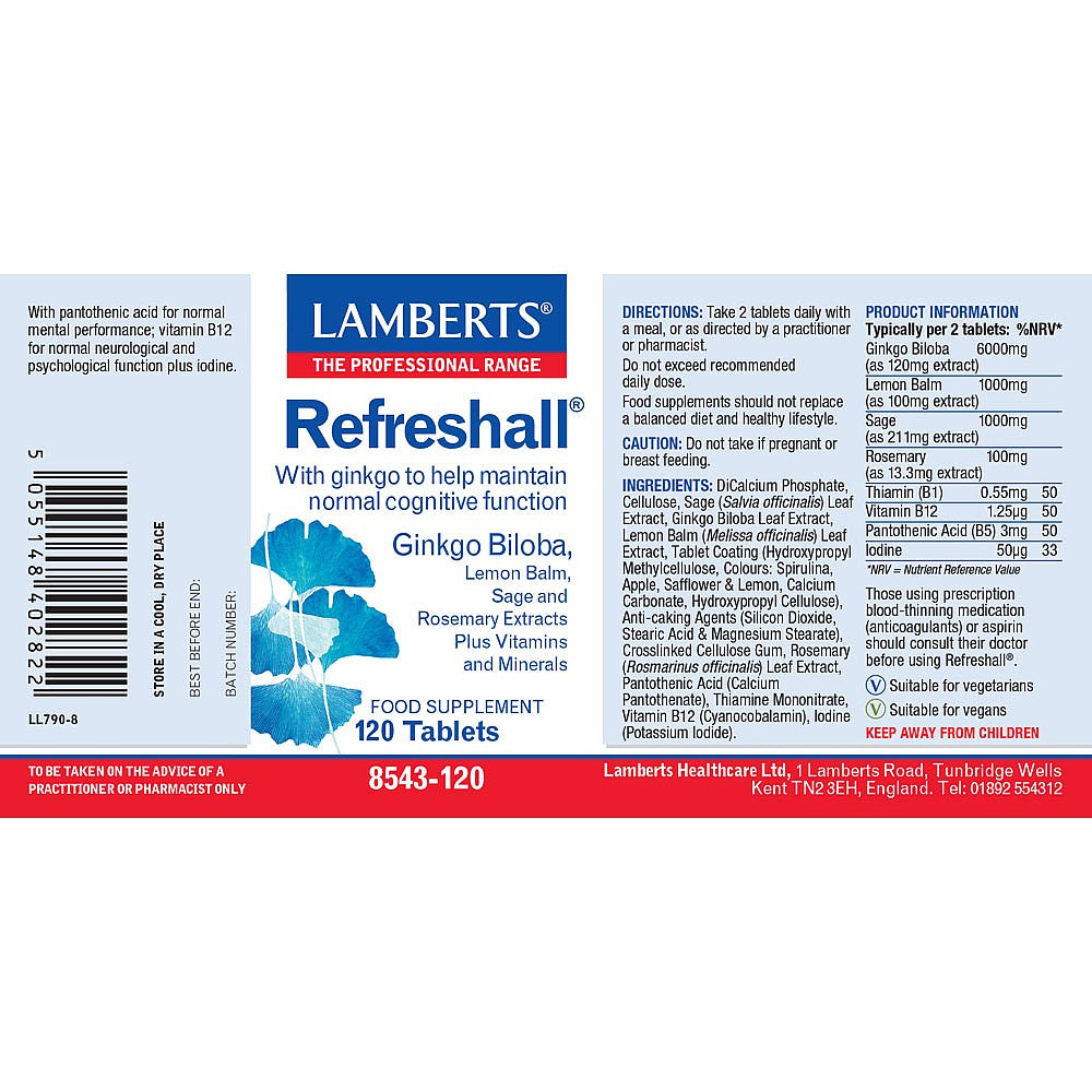 Lamberts Refreshall® 120 tablets 3