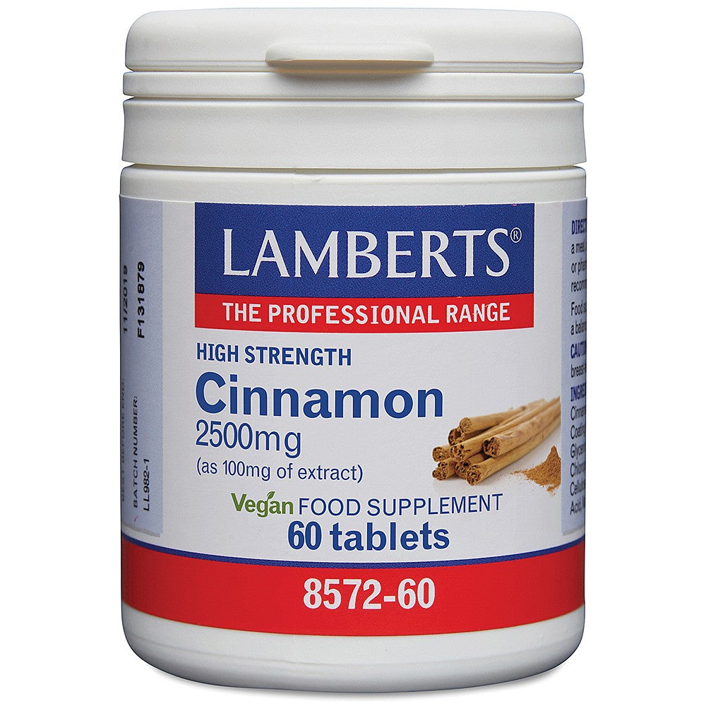 Lamberts Cinnamon 2500mg 60 Tablets