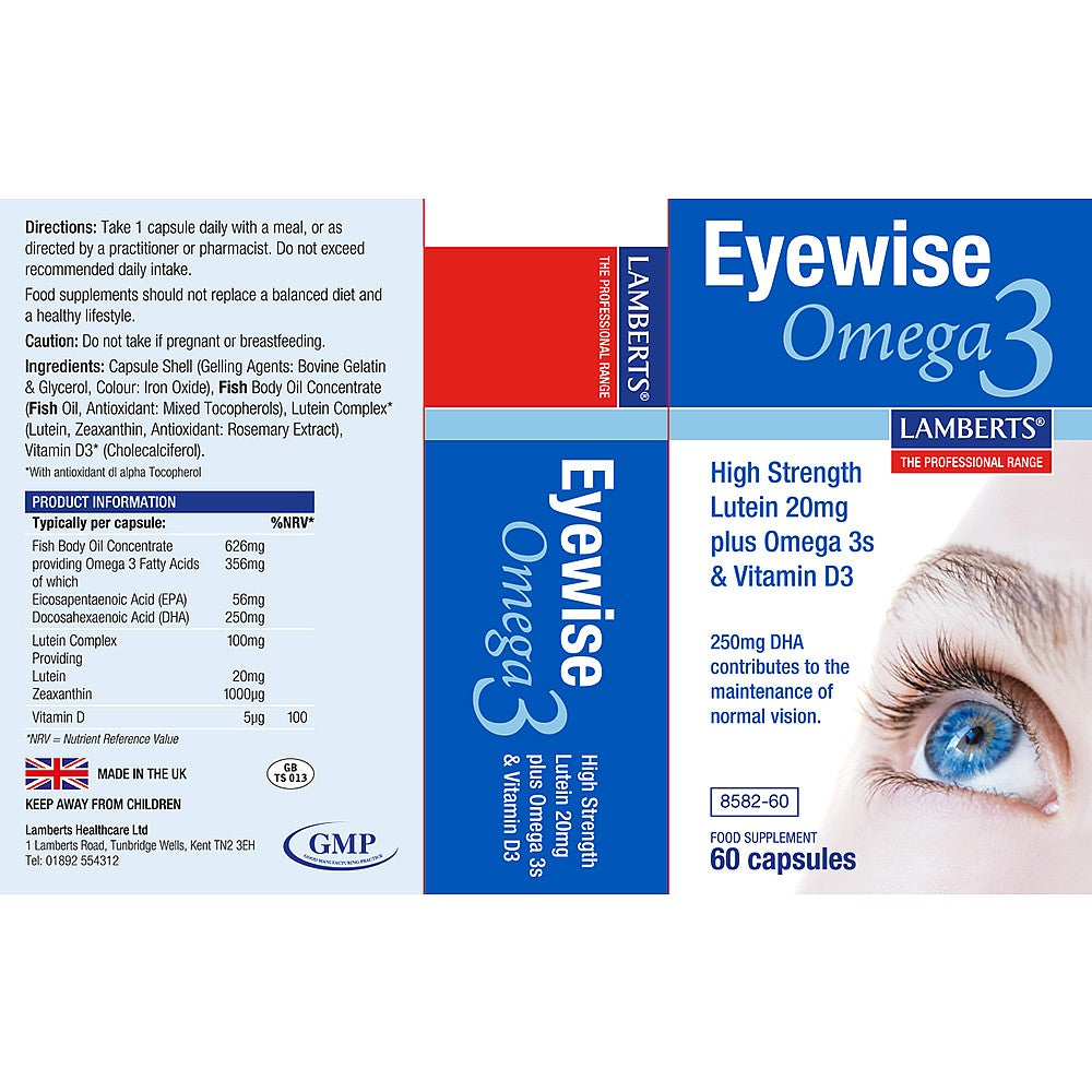 Lamberts Eyewise®Omega 3 3