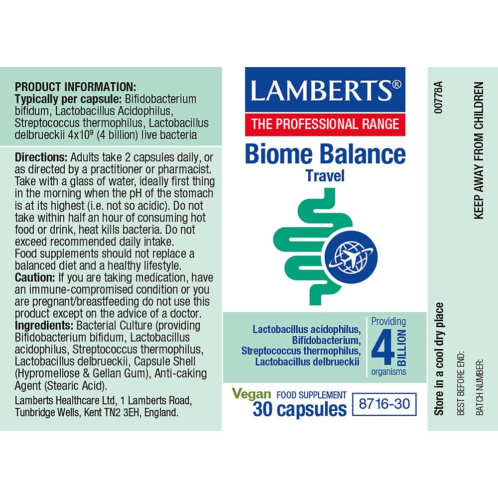 Lamberts Biome Balance Travel 4