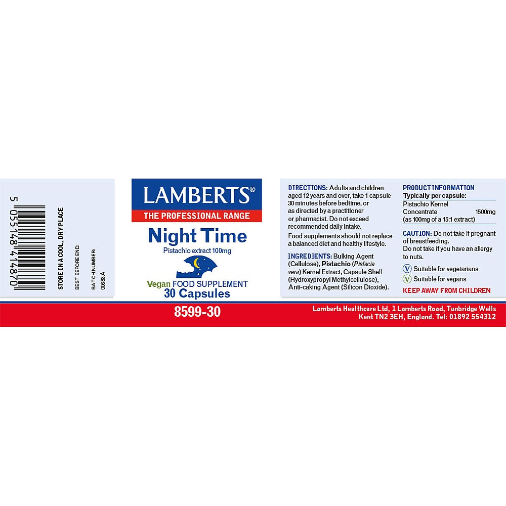 Lamberts Night Time 30 capsules image 3