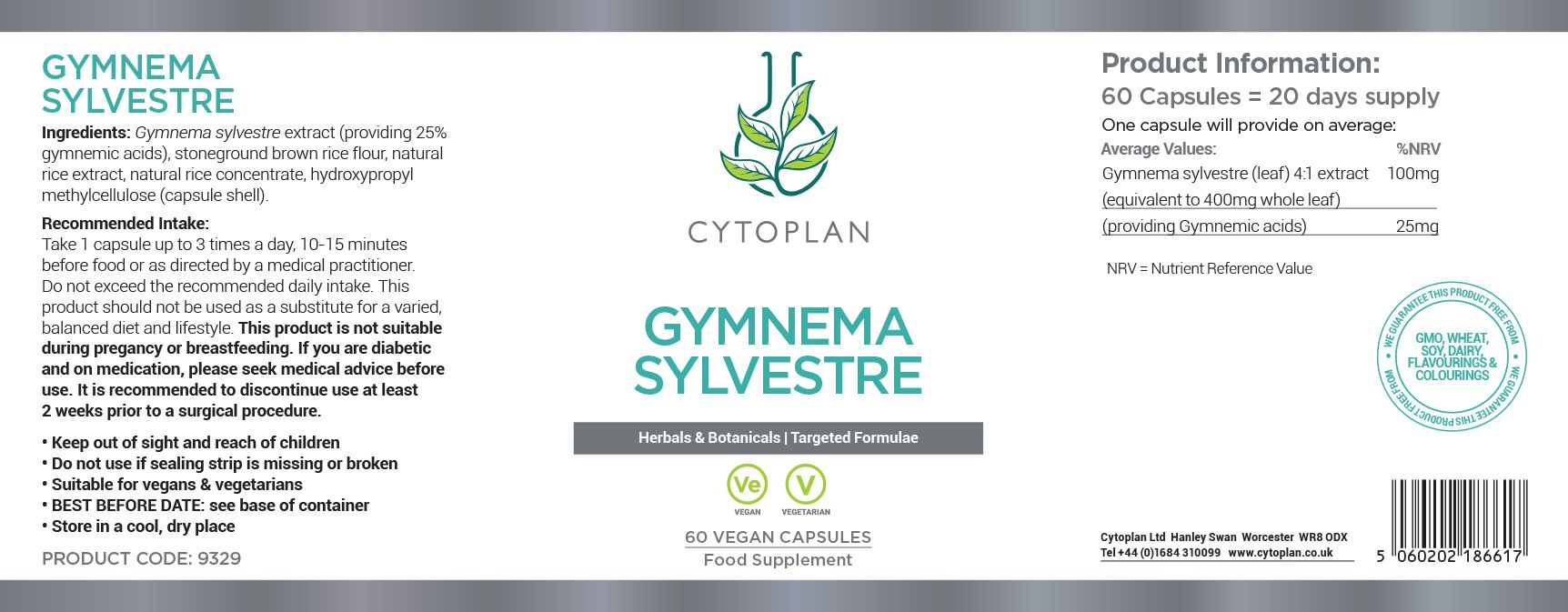 Cytoplan Cleanse and Revitalise bundle 4