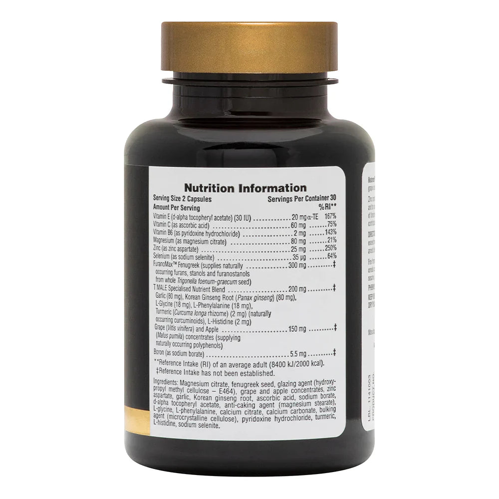 NaturesPlus T MALE® 60 Capsules image 1