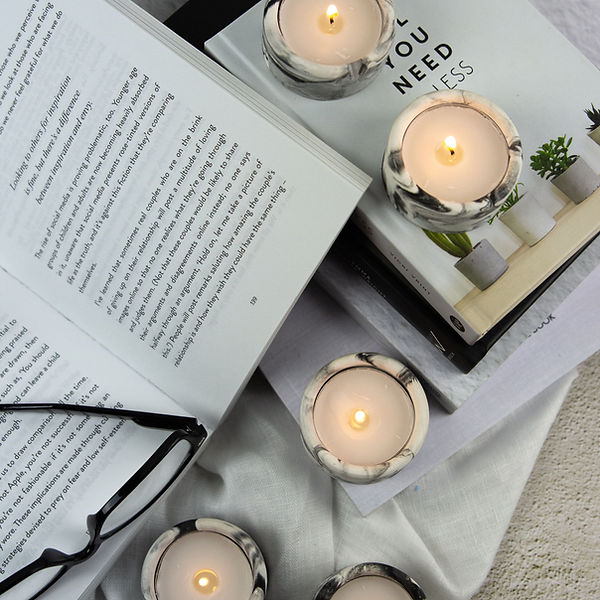 Corin Craft Aphrodite Tea Light Holders x6 3