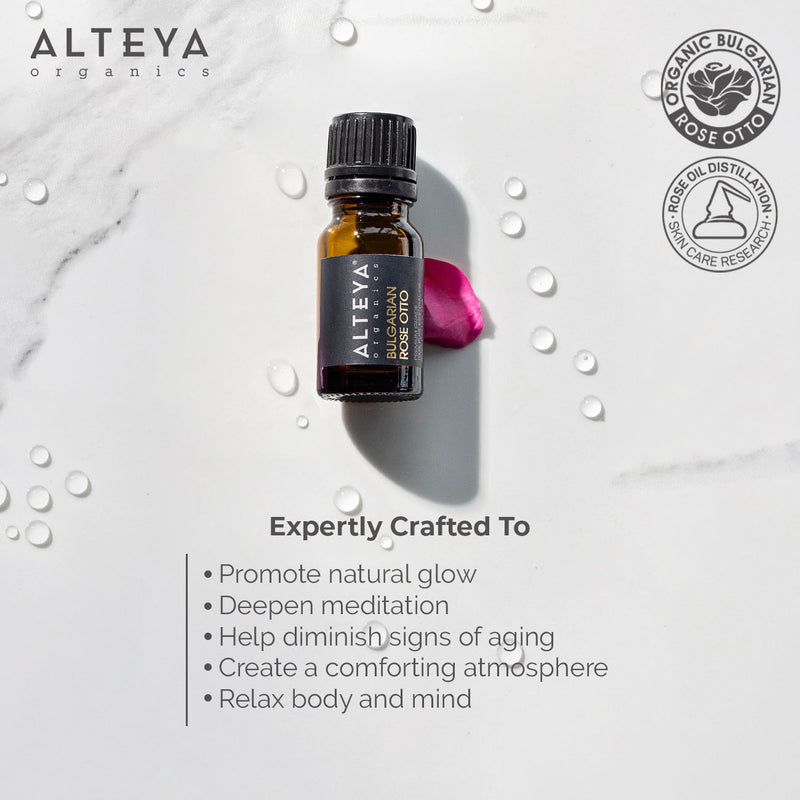 Alteya Organics Bulgarian Rose Essential Oil - Rose Otto - 100% Pure 9