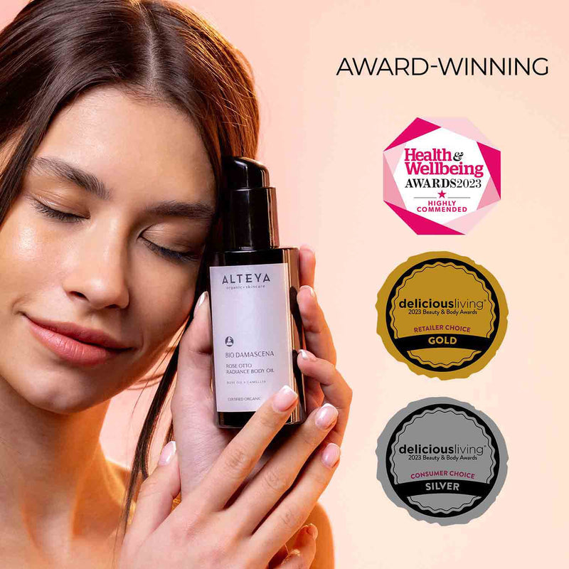 Alteya Organics Bio Damascena Organic Rose Otto Radiance Body Oil 6