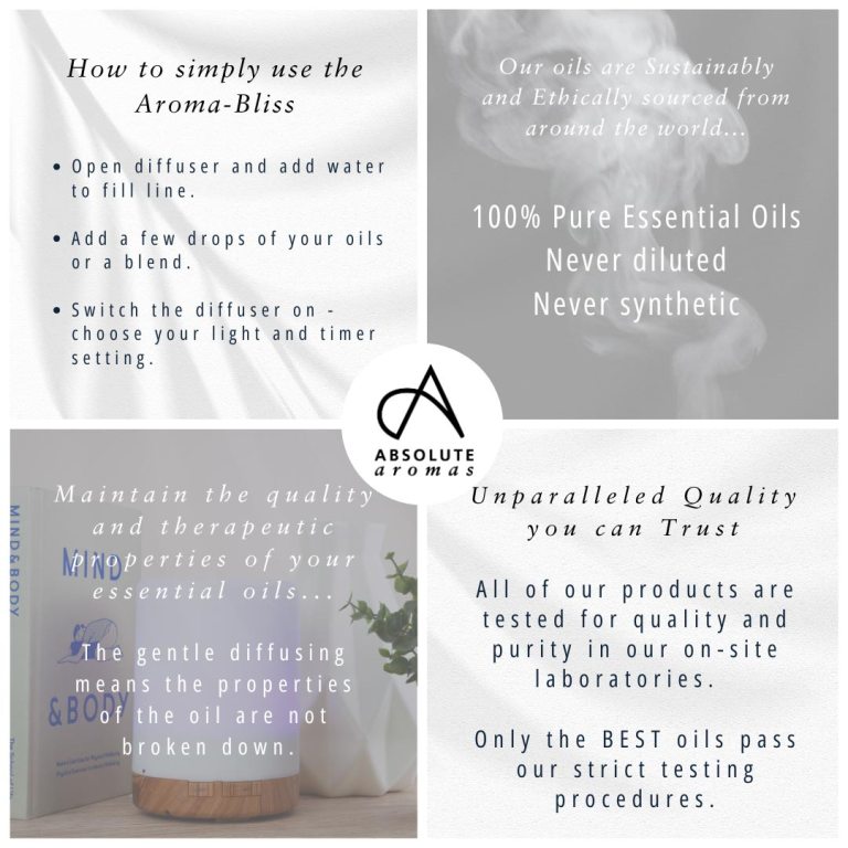 Absolute Aromas Aroma-Bliss Diffuser 3