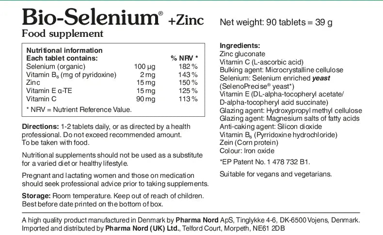 Pharma Nord Bio-Selenium+Zinc 4