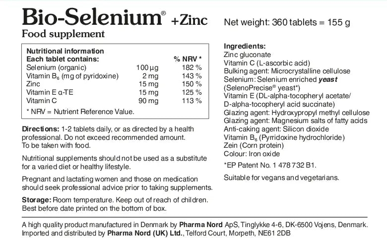 Pharma Nord Bio-Selenium+Zinc 6
