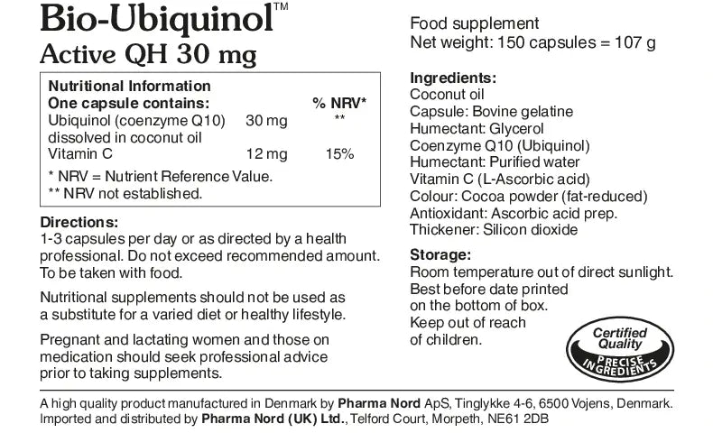 Pharma Nord Bio-Ubiquinol 30mg 5